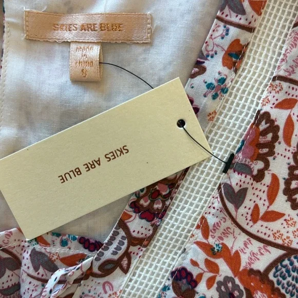 Skies are Blue Floral Print Dress - Picture 8 of 8